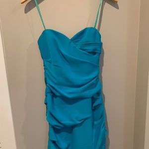 Strapless BCBG dress